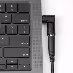Akyga AK-ND-D06 changeur de genre de câble USB type C 5.5 x 2.5 mm Noir - Vue supplémentaire 4