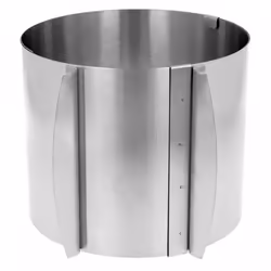 Moule à gâteau - Inox - Réglable - Diamètre 16-30 cm - Hauteur 145 cm - Finition satinée