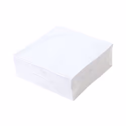 Platinet KOPZ100, Housse, 1 disques, Blanc, Papier, 125 mm, 125 mm
