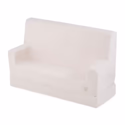 Canapé Mousse Pliable Matelas Lit Convertible 2en1 pour Bébé Enfants Chambre dEnfant MISIOO Foldie Bouclé Crème 100x64x40