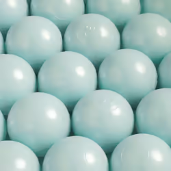 Balles pour Piscine à Balles de Jeu pour Bébé Enfants MISIOO Plastique Colorées 6 cm 100 Boules Menthe
