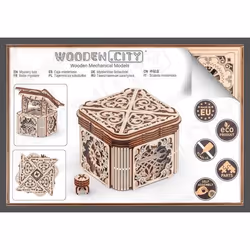 WOODEN.CITY Mystery Box Puzzle 3D 176 pièce(s)