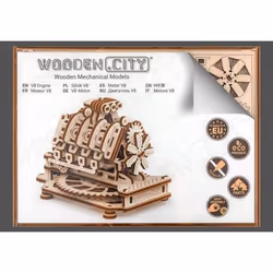 WOODEN.CITY V8 Engine, 200 pièce(s), 14 an(s)