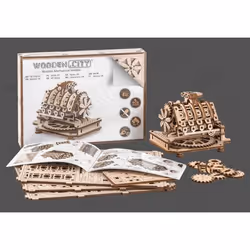 WOODEN.CITY V8 Engine Puzzle 3D 200 pièce(s)