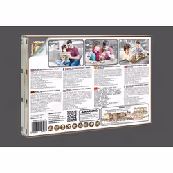 WOODEN.CITY Wooden Express + Tender Puzzle 3D 580 pièce(s) Véhicules