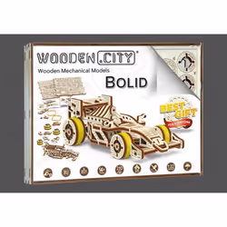 WOODEN.CITY Bolid F1, 108 pièce(s), Véhicules, 14 an(s)