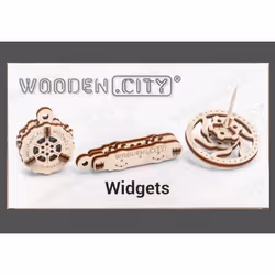 WOODEN.CITY Action Widgets, 29 pièce(s)