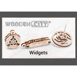 WOODEN.CITY Action Widgets Puzzle 3D 29 pièce(s)