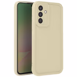 Coque - Samsung - Galaxy A56 - Silicone Souple - Beige - Antichoc et Antidérapante