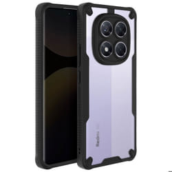 Coque Antichoc pour Redmi Note 14 Pro et 14 Pro Plus Mat Anti-trace Noir