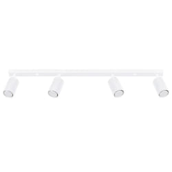 Barre de spots minimaliste - 4 lumières - Blanche - Par Sollux Karbon