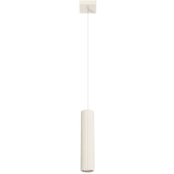 Sollux - Lampe à suspension Karbon aluminium 1xGU10 8cm