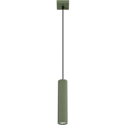 Sollux - Lampe à suspension Karbon aluminium 1xGU10 8cm
