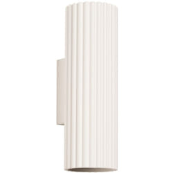 Sollux - Applique Karbon aluminium 2xGU10 6.5cm