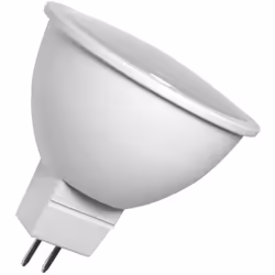 Ampoule LED avec culot MR16/GU5.3, avec sa puissance lumineuse de 6 watts et 590 lumens, est recommandé en remplacement des s ...