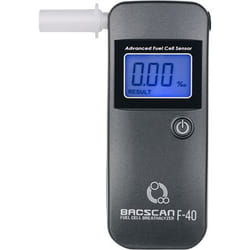 BACscan F-40 testeur d'alcool 0 - 4% 1% Gris