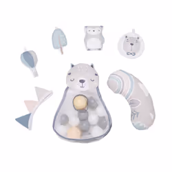 MoMi MAED00017 gymnase et tapis d'éveil pour bébé Multicolore Tapis de jeux pour bébé