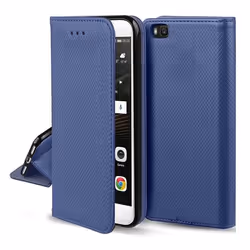 Coque - Xiaomi - Redmi 13C - Cuir écologique - Fermeture magnétique - Bleu marine