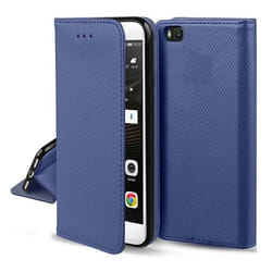 Coque - Xiaomi - Redmi 13C - Cuir écologique - Fermeture magnétique - Bleu marine