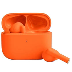 Écouteurs TWS - FOREVER - Orange - Bluetooth 5.3 - Réduction de Bruit - Autonomie 23h
