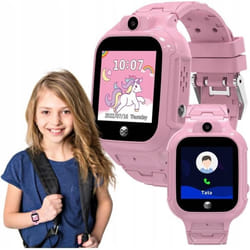 FOREVER Smartwatch GPS WiFi Kids See Me 3 Rose Montre connectée Enfant GPS - Compatible avec Android et iOS - Montre Connectée a