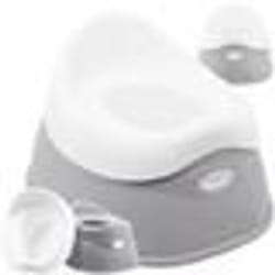 MoMi DITO – Pot bébé avec insert amovible – Ergonomique compact antidérapant – Dès 12 mois – Gris
