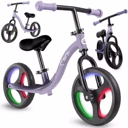 Draisienne - MoMi - ISOKA - Jusquà 35 kg - 10 Roues LED - Réglage sans outils