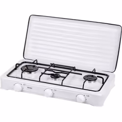 MPM KN-03/1K, Blanc, Comptoir, 60 cm, Gaz, 3 zone(s), 3 zone(s)