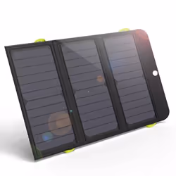 Allpowers AP-SP-002-BLA, 12 W, 5 V, 3 A, USB, Noir, Argent, 25%