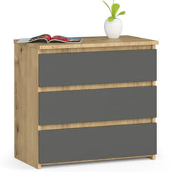 AKORD Furniture Factory OP0LCL-ARTSZA003 Table de nuit et table de chevet 3 tiroir(s)
