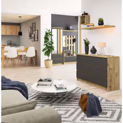 AKORD Furniture Factory OP0LK-1ARTSZAR Commode - Vue supplémentaire 4