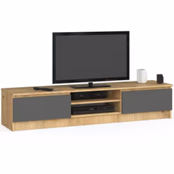 AKORD Furniture Factory OP0LRTVCLP160-ARTSZA, Chêne, 2 étagères, Mat, 2 portes(s), 400 mm, 1600 mm