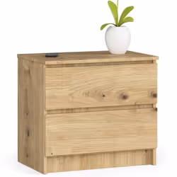 AKORD Furniture Factory OP0LK-K602SARTSZA, Chêne, 2 tiroir(s), Mat, 16 mm, 51 cm, 400 mm