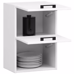 AKORD Furniture Factory KS0POLIBIAW40G2 Armoire de rangement de salle à manger et de cuisine