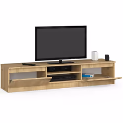 AKORD Furniture Factory OP0LRTVCLP160-ART Support TV et centre de divertissement 2 étagères