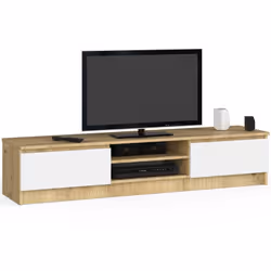AKORD Furniture Factory OP0LRTVCLP160-ARTBIA, Chêne, 2 étagères, Mat, 2 portes(s), 400 mm, 1600 mm