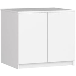 AKORD Furniture Factory SP0PSZNADS60BIA placard et armoire de chambre à coucher 2 étagères 2 portes(s) Blanc