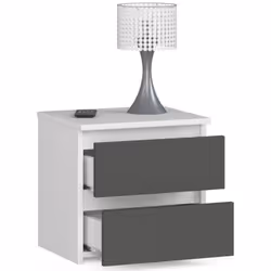 AKORD Furniture Factory OP0LCL2BIASZA Table de nuit et table de chevet