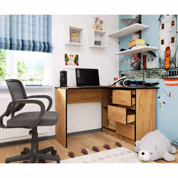 AKORD Furniture Factory IP0P3SDABCR001 bureau d'ordinateur - Vue supplémentaire 5