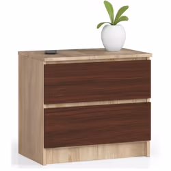 AKORD Furniture Factory OP0LK-6DABVEN001, Chêne, Wenge, 2 tiroir(s), Mat, 16 mm, 51 cm, 400 mm