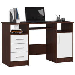 AKORD Furniture Factory IP0PANAWENBIA001 bureau d'ordinateur Blanc, Bois