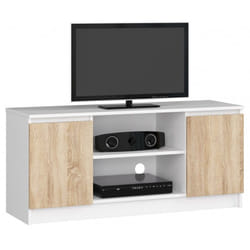 AKORD Furniture Factory OP0LRTVBIASON003 Support TV et centre de divertissement 2 étagères