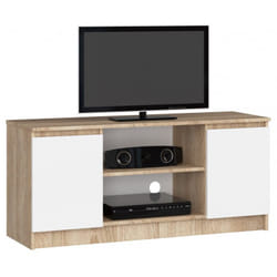 AKORD Furniture Factory OP0LRTVDABBIA001 Support TV et centre de divertissement 2 étagères