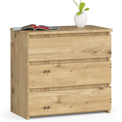 AKORD Furniture Factory OP0LCL-ART003 Table de nuit et table de chevet 3 tiroir(s)
