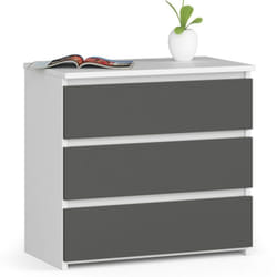 AKORD Furniture Factory OP0LCL-BIASZA003 Table de nuit et table de chevet 3 tiroir(s)