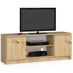AKORD Furniture Factory OP0LRTV140-ART Support TV et centre de divertissement