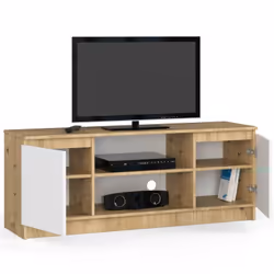 AKORD Furniture Factory OP0LRTV140-ARTBIA Support TV et centre de divertissement