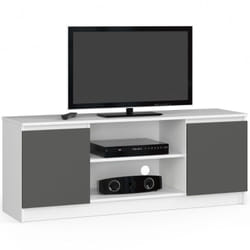 AKORD Furniture Factory OP0LRTV140-BIASZA Support TV et centre de divertissement