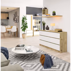 AKORD Furniture Factory OP0LK-140SZ6-ARTBIA Commode - Vue supplémentaire 4