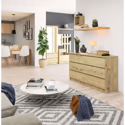 AKORD Furniture Factory OP0LK-140SZ6-ART Commode - Vue supplémentaire 4